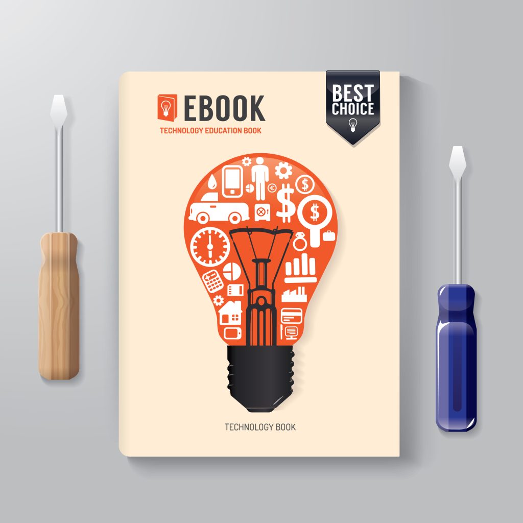 Ebook cover example plus tools